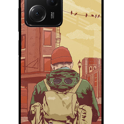 Adventurous Poco X5 Pro 5G Glass Case