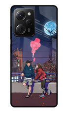 Chilling Couple Poco X5 Pro 5G Glass Case