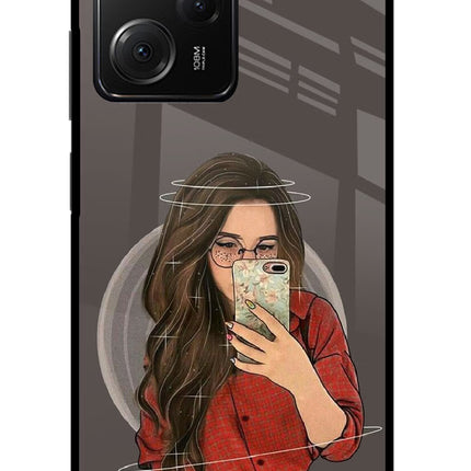 Selfie Queen Poco X5 Pro 5G Glass Case