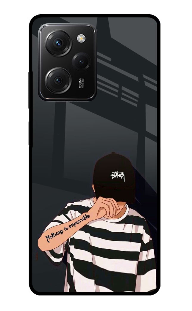 Aesthetic Boy Poco X5 Pro 5G Glass Case