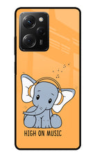 High On Music Poco X5 Pro 5G Glass Case