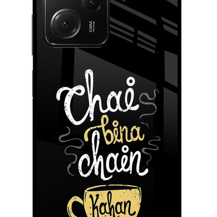 Chai Bina Chain Kaha Re Poco X5 Pro 5G Glass Case