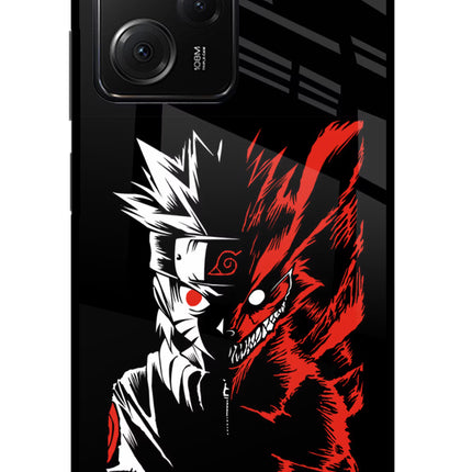 Naruto Two Face Poco X5 Pro 5G Glass Case