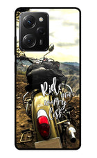 Ride More Worry Less Poco X5 Pro 5G Glass Case