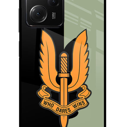 Balidan Logo Poco X5 Pro 5G Glass Case