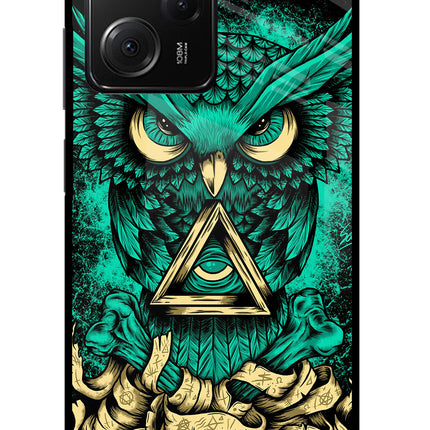 Green Owl Poco X5 Pro 5G Glass Case