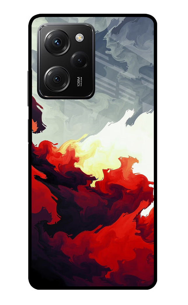 Fire Cloud Poco X5 Pro 5G Glass Case
