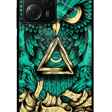 Green Owl Poco X5 Pro 5G Glass Case