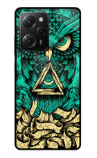Green Owl Poco X5 Pro 5G Glass Case