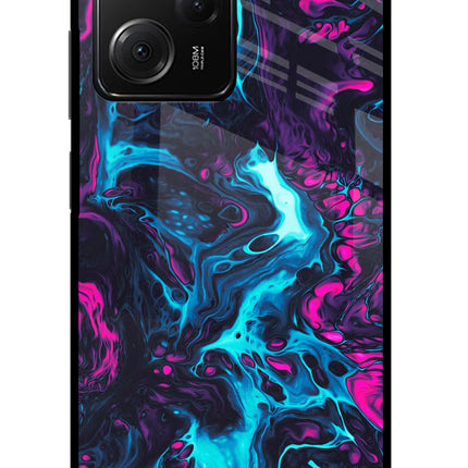 Abstract Poco X5 Pro 5G Glass Case