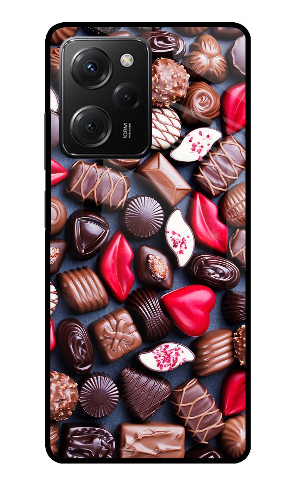 Chocolates Poco X5 Pro 5G Glass Case