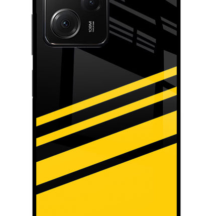 Yellow Shades Poco X5 Pro 5G Glass Case