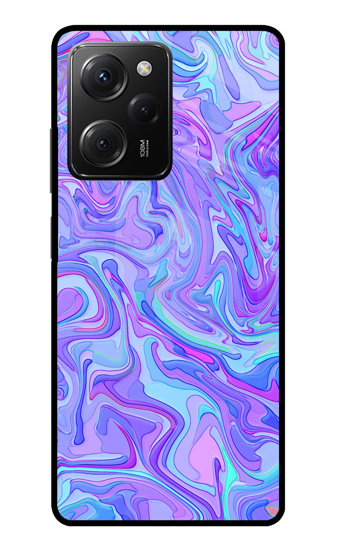 Glitter Poco X5 Pro 5G Glass Case