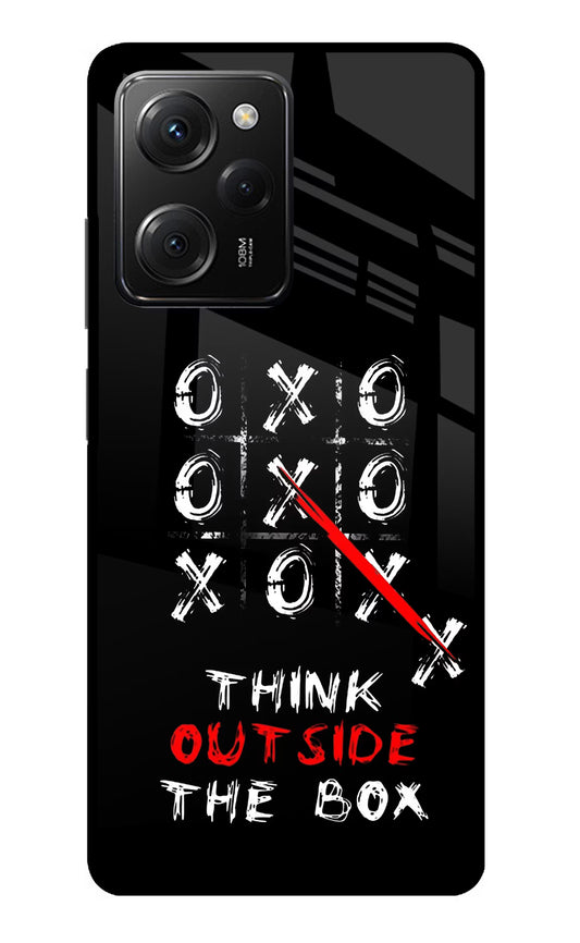 Think out of the BOX Poco X5 Pro 5G Glass Case