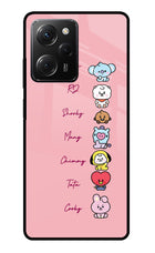 BTS names Poco X5 Pro 5G Glass Case