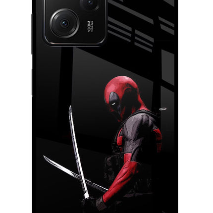 Deadpool Poco X5 Pro 5G Glass Case