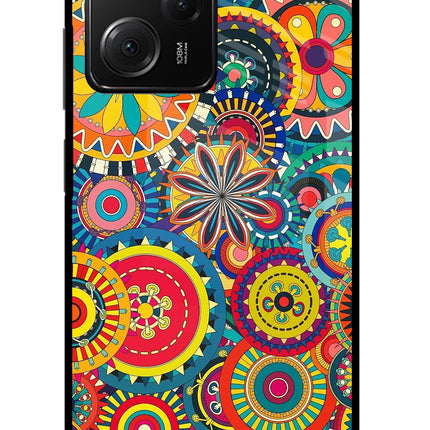 Gol Gol Art Poco X5 Pro 5G Glass Case