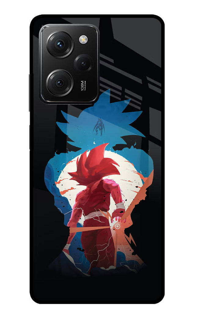 Goku Poco X5 Pro 5G Glass Case