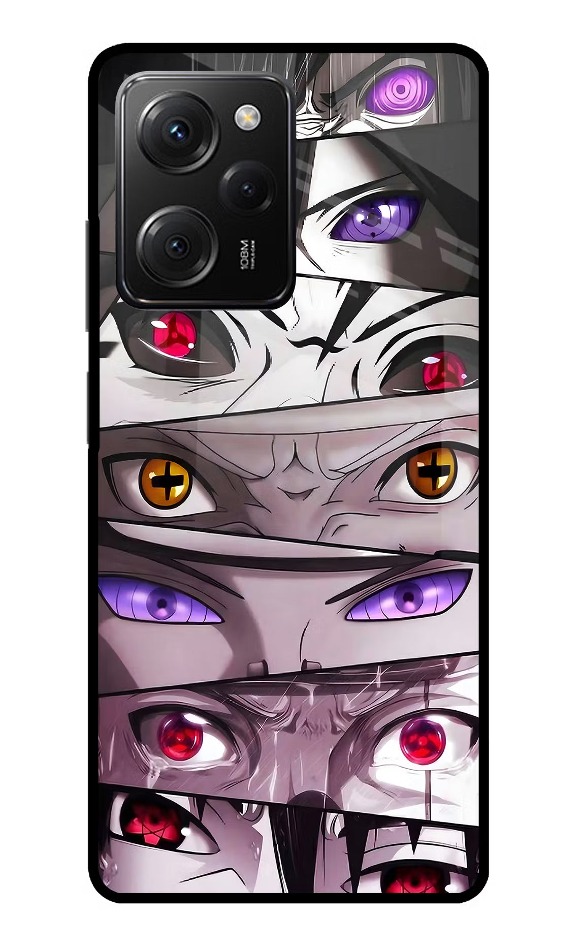 Naruto Anime Poco X5 Pro 5G Glass Case