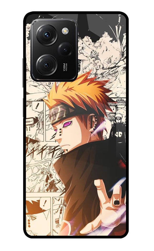 Pain Anime Poco X5 Pro 5G Glass Case