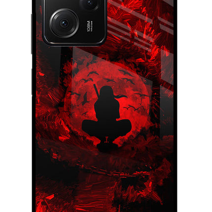 Itachi Uchiha Poco X5 Pro 5G Glass Case