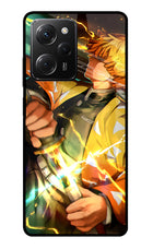 Demon Slayer Poco X5 Pro 5G Glass Case Back Cover by Casekaro