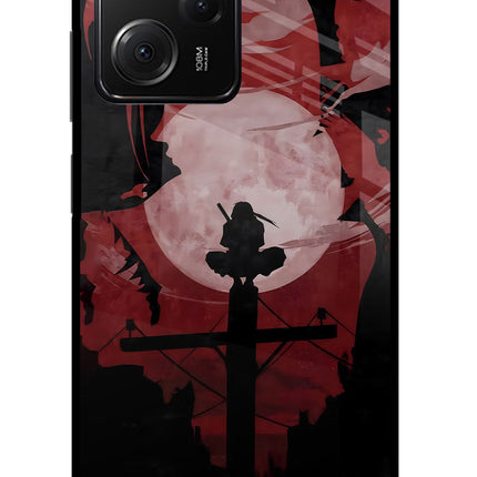 Naruto Anime Poco X5 Pro 5G Glass Case Back Cover by Casekaro