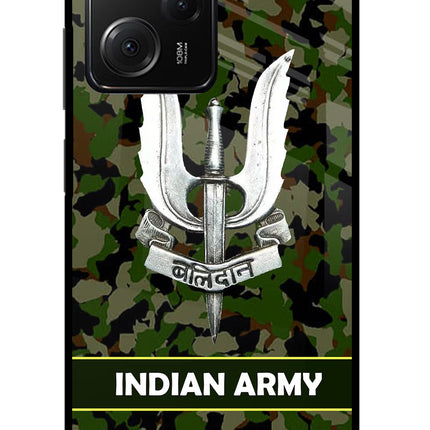 Balidan Indian Logo Poco X5 Pro 5G Glass Case