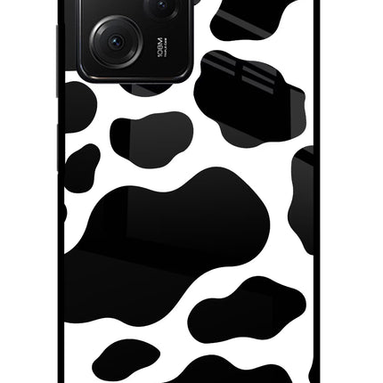 Cow Spots Poco X5 Pro 5G Glass Case