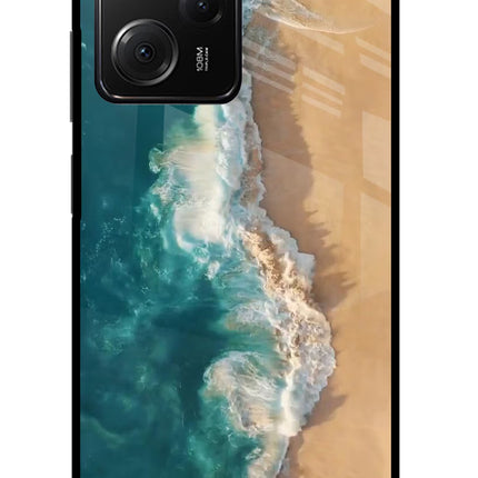 Ocean Beach Poco X5 Pro 5G Glass Case