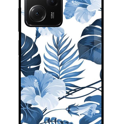 Fabric Art Poco X5 Pro 5G Glass Case