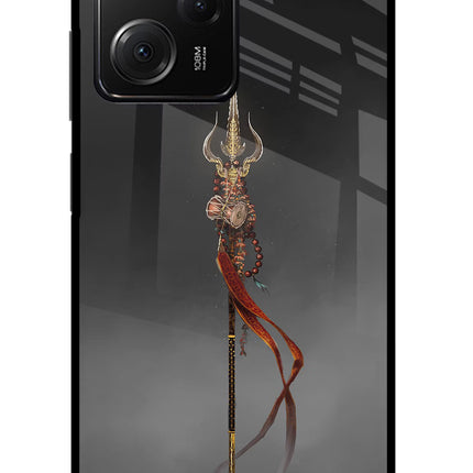 Shiv Trishul Poco X5 Pro 5G Glass Case