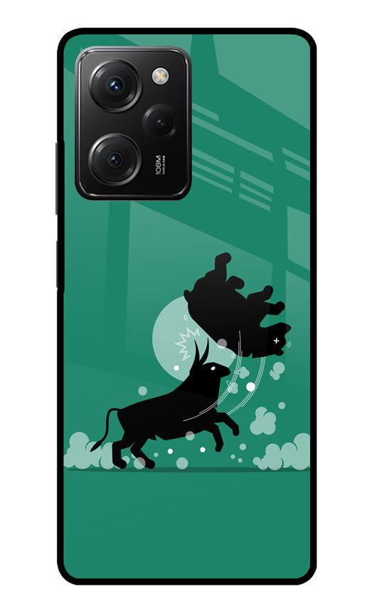 Bull Conqueror Poco X5 Pro 5G Glass Case