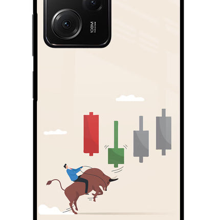 Bull Trading Momentum Poco X5 Pro 5G Glass Case