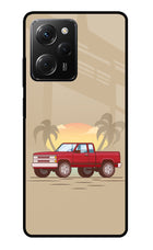 Desert Classic Drive Poco X5 Pro 5G Glass Case
