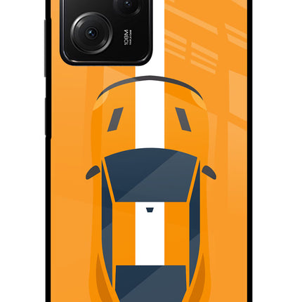 Highway Pursuit Poco X5 Pro 5G Glass Case