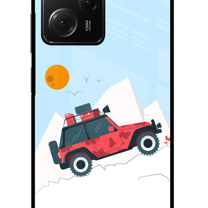 Mountain Trail Beast Poco X5 Pro 5G Glass Case