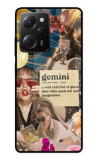 Gemini Zodiac Poco X5 Pro 5G Glass Case