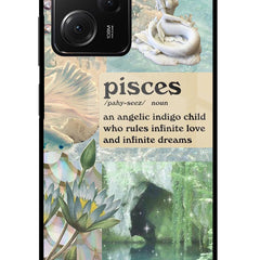 Pisces Zodiac Poco X5 Pro 5G Glass Case