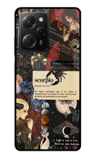 Scorpio Zodiac Poco X5 Pro 5G Glass Case
