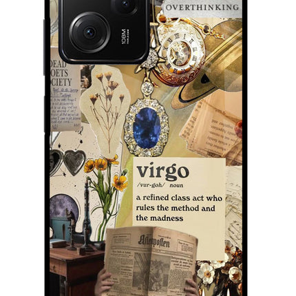 Virgo Zodiac Poco X5 Pro 5G Glass Case