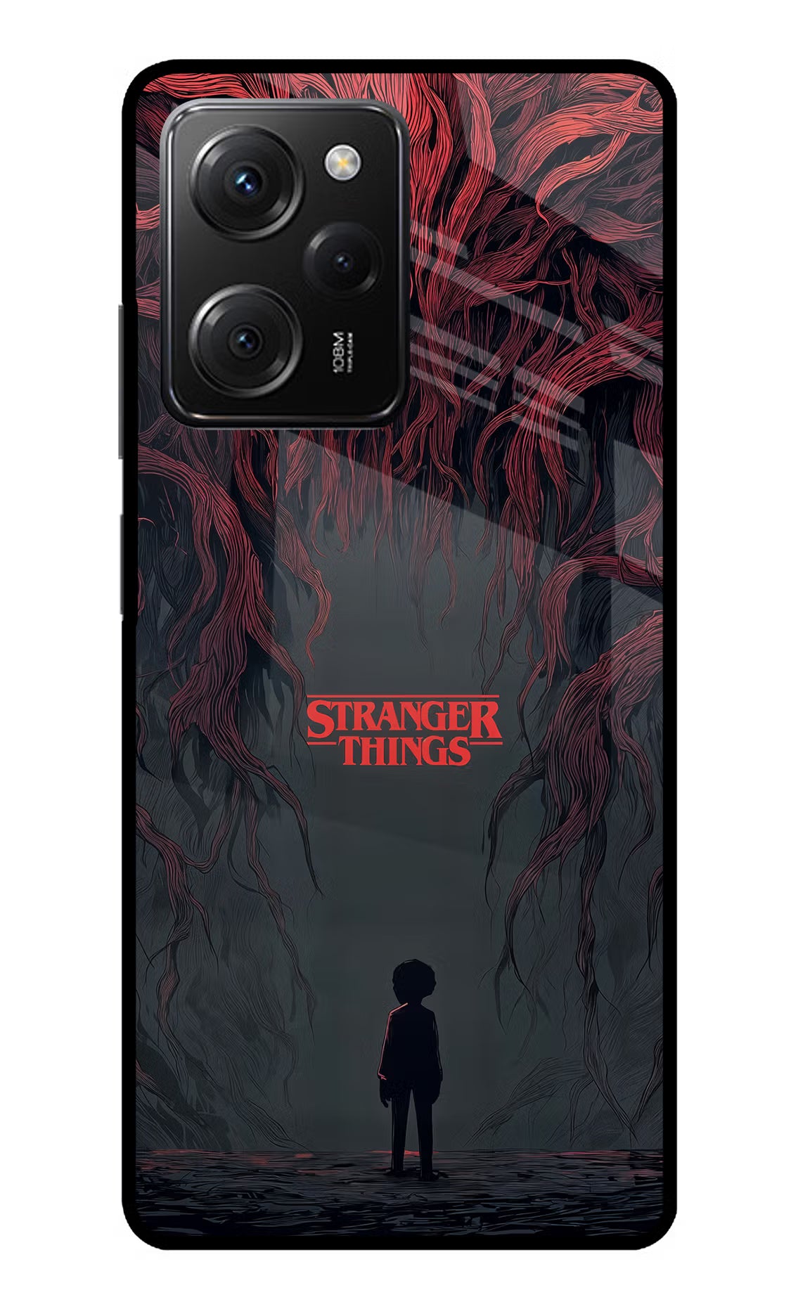 Ordinary Things Dark Side Poco X5 Pro 5G Glass Case Back Cover by Casekaro