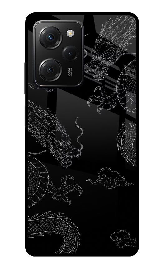 Twin Dragons Poco X5 Pro 5G Glass Case