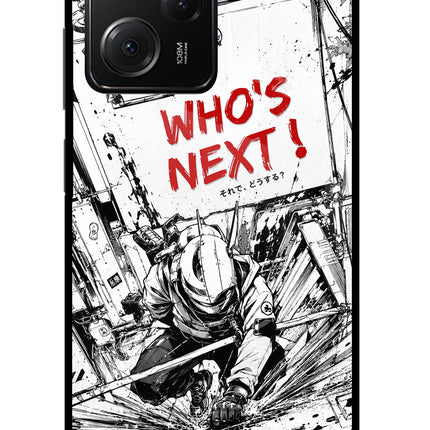 Who's Next Poco X5 Pro 5G Glass Case