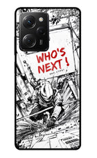 Who's Next Poco X5 Pro 5G Glass Case