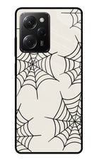 Spider Web Poco X5 Pro 5G Glass Case