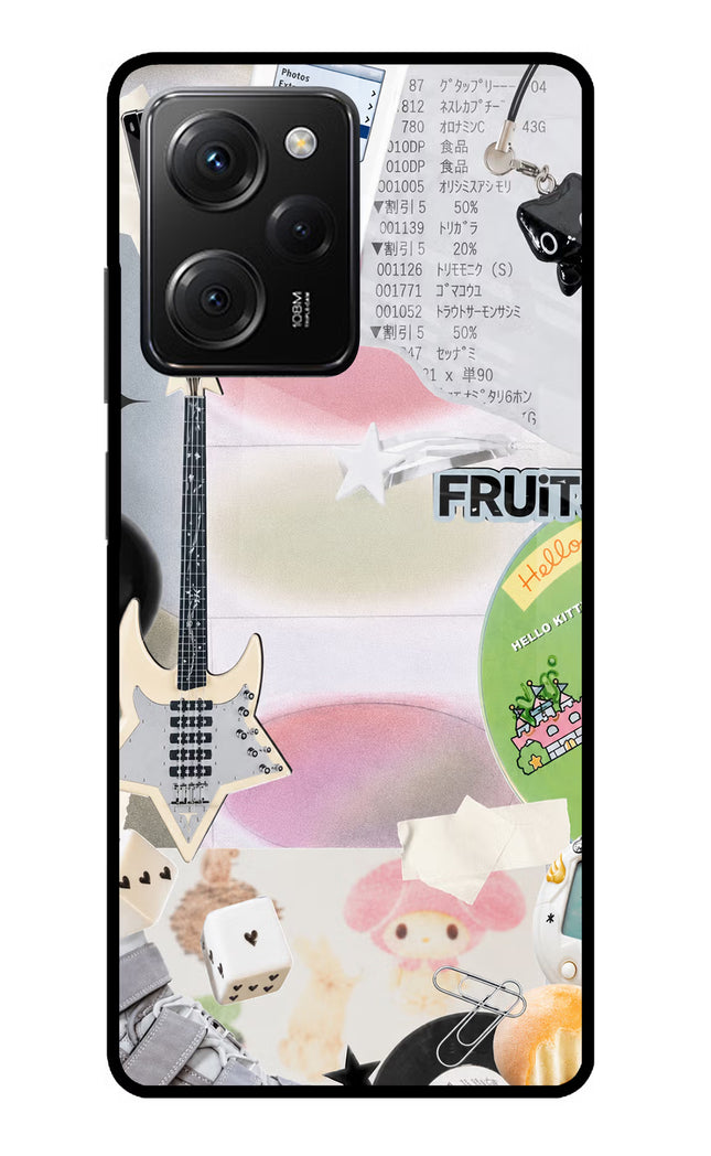 Softcore case Poco X5 Pro 5G Glass Case