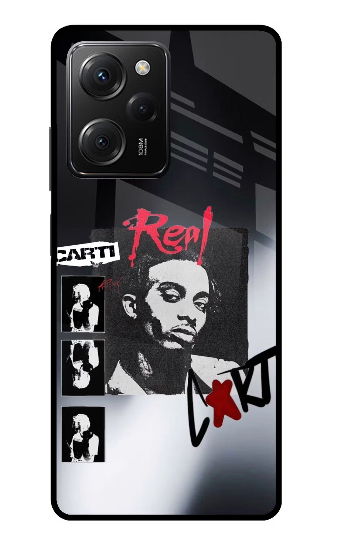 Playboi Carti Poco X5 Pro 5G Glass Case