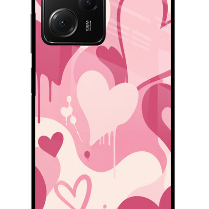 Hearty case Poco X5 Pro 5G Glass Case