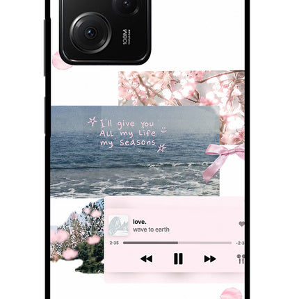 Wave to earth Poco X5 Pro 5G Glass Case